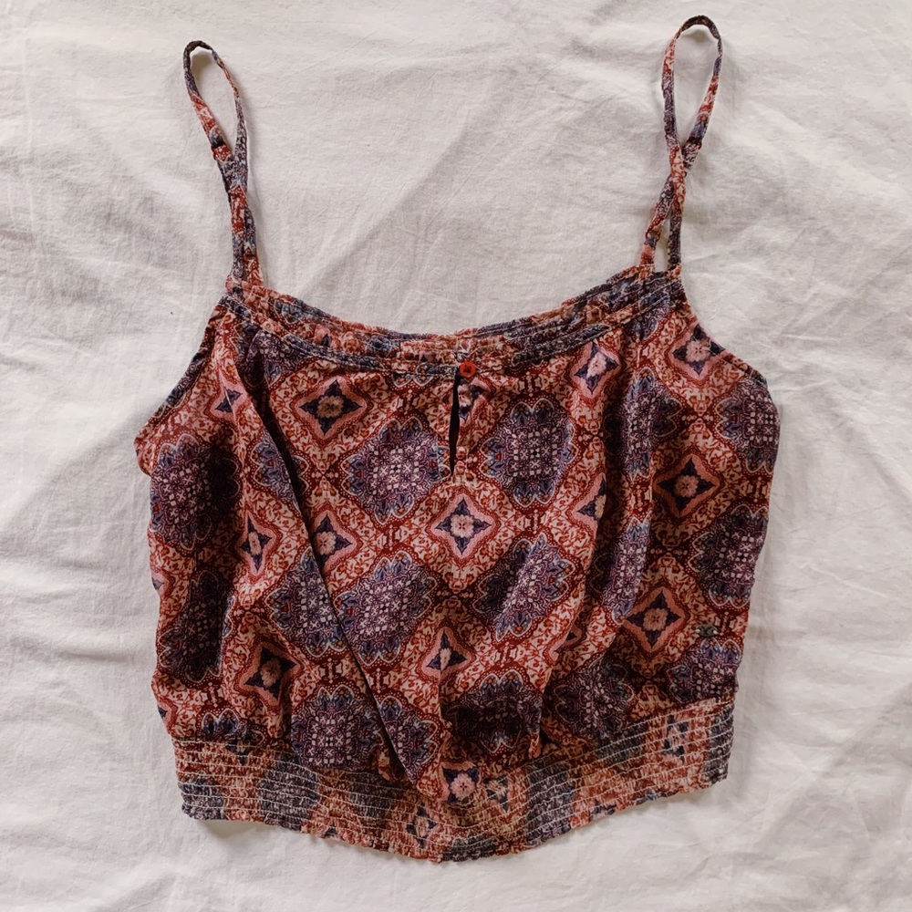 Cropped Boho Top